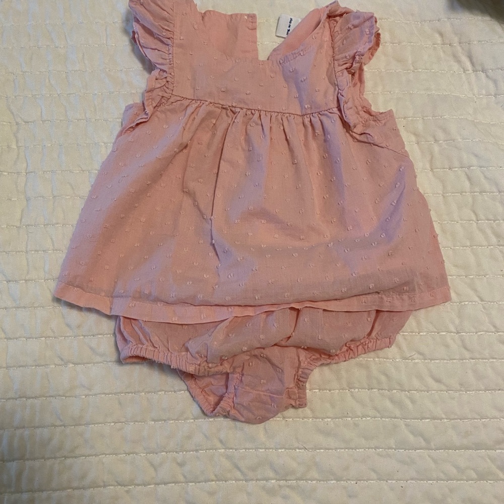 Old navy pink bloomers and top